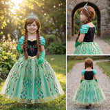 Frozen Queen Anna Cosplay Dress