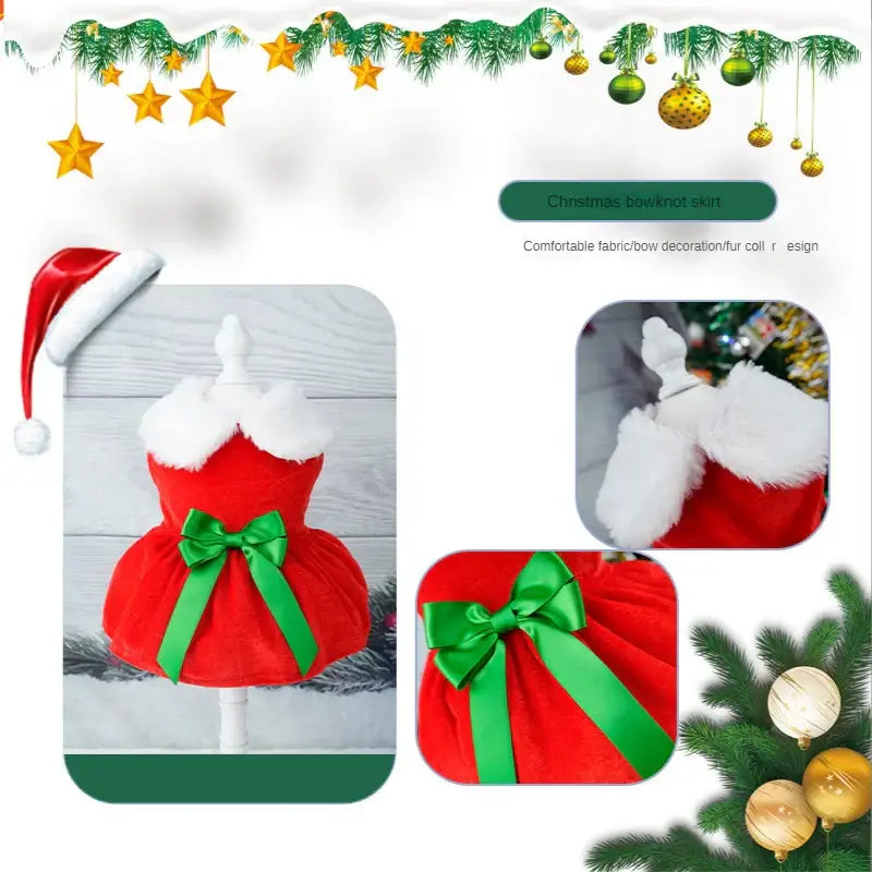 Christmas dress for dog