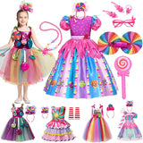 Multicolor Princess Dress