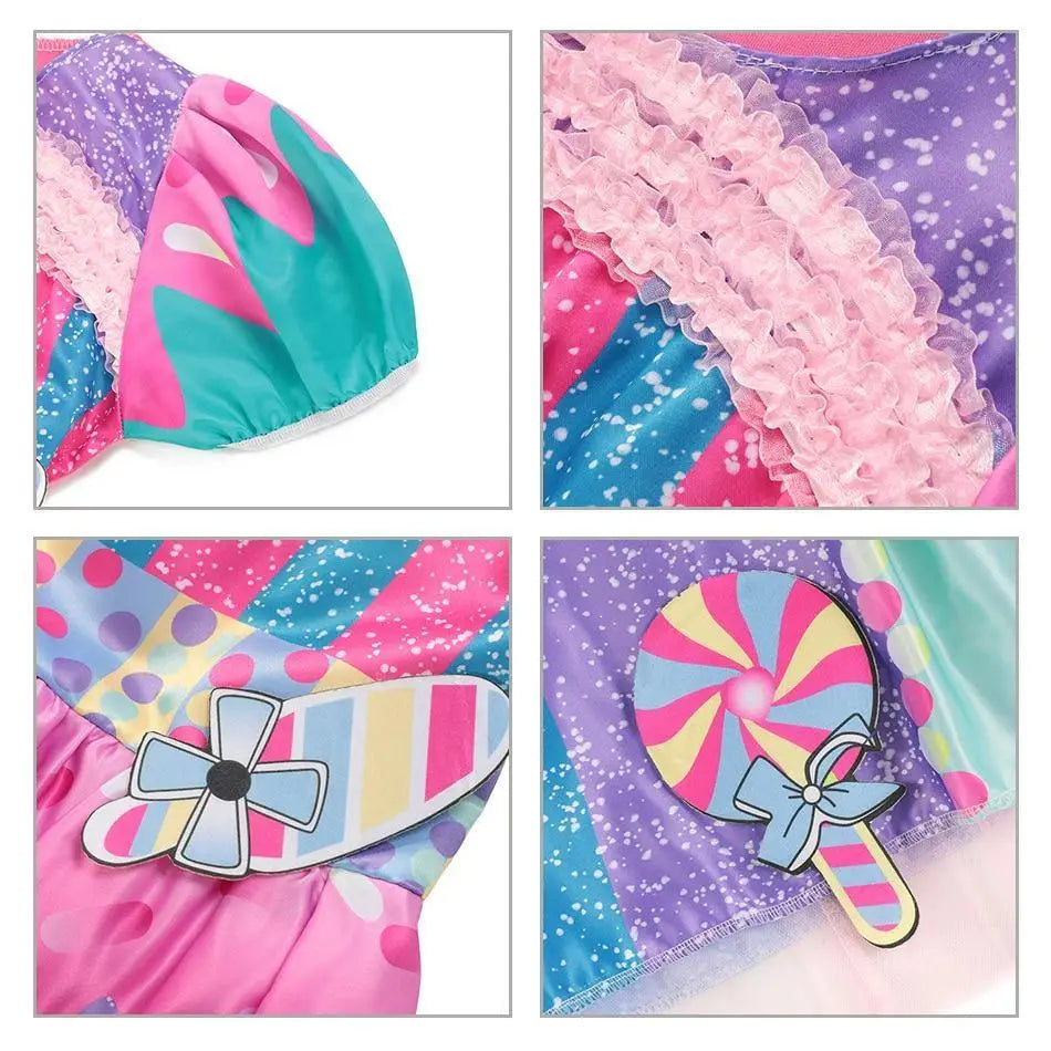 Multicolor Princess Dress