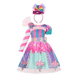 Multicolor Princess Dress