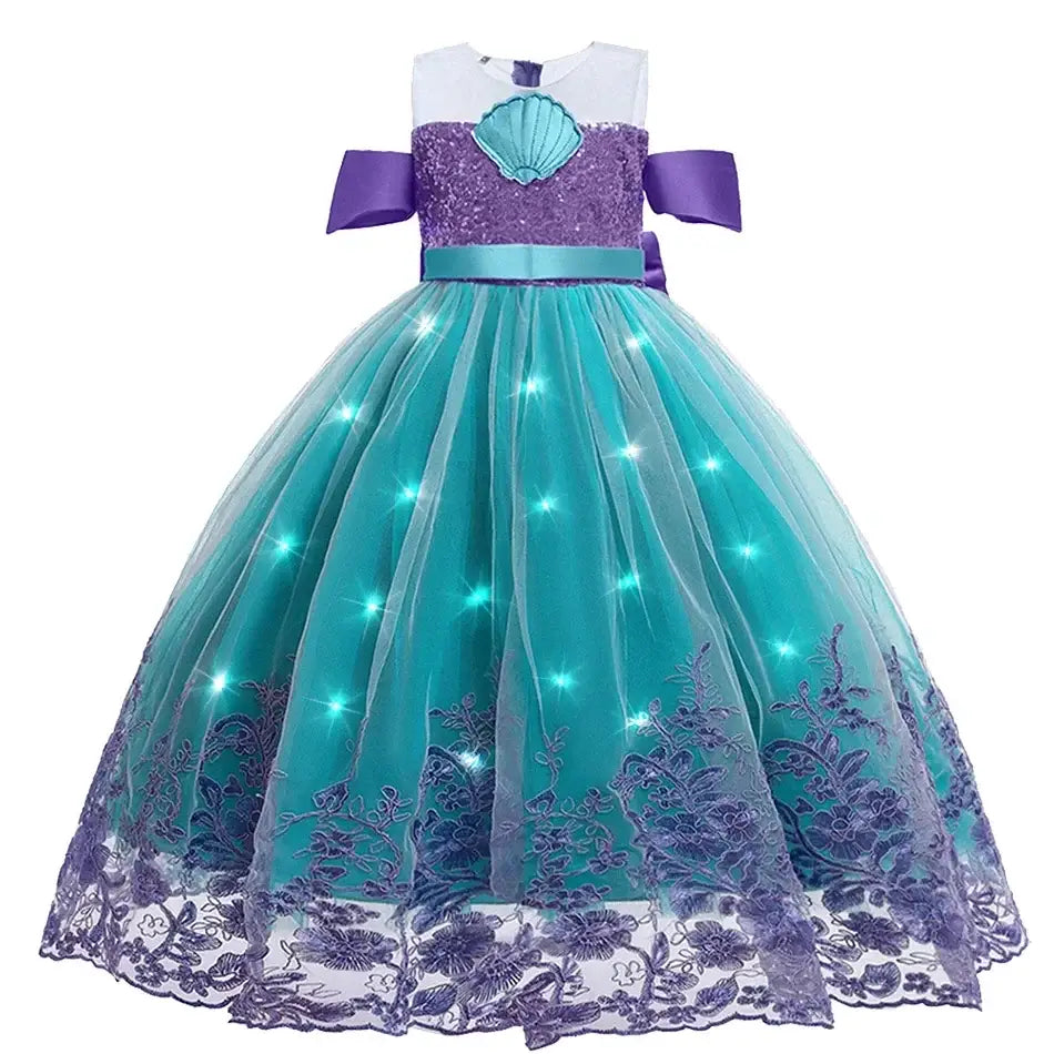Girls' LED Mermaid Dress