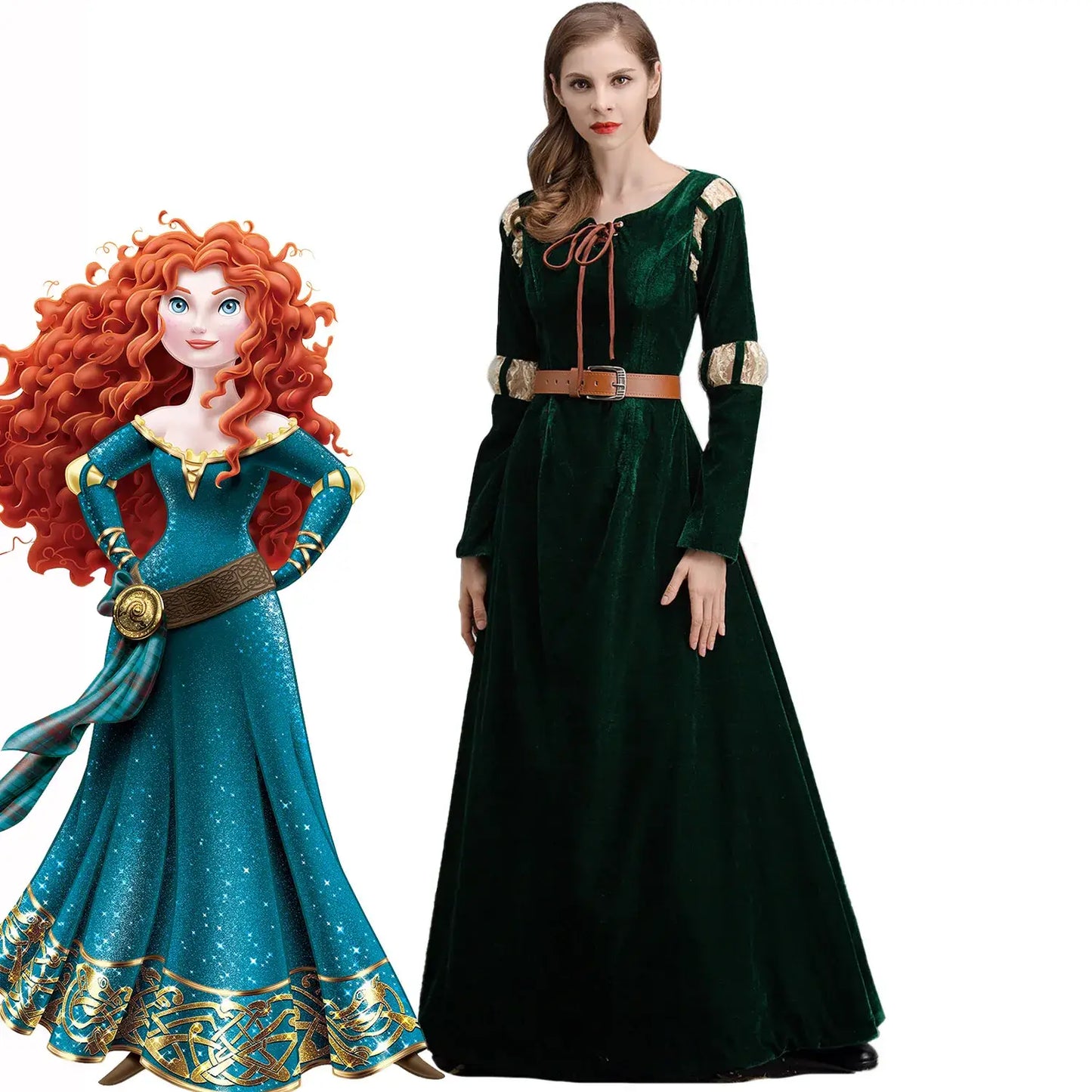 Adult Disney Princess Merida Dress
