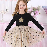 Girls' star princess dress