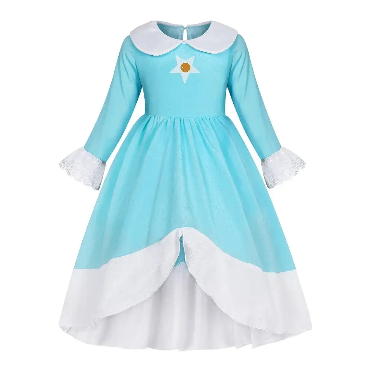 Princess Rosalina Peach Daisy Dress