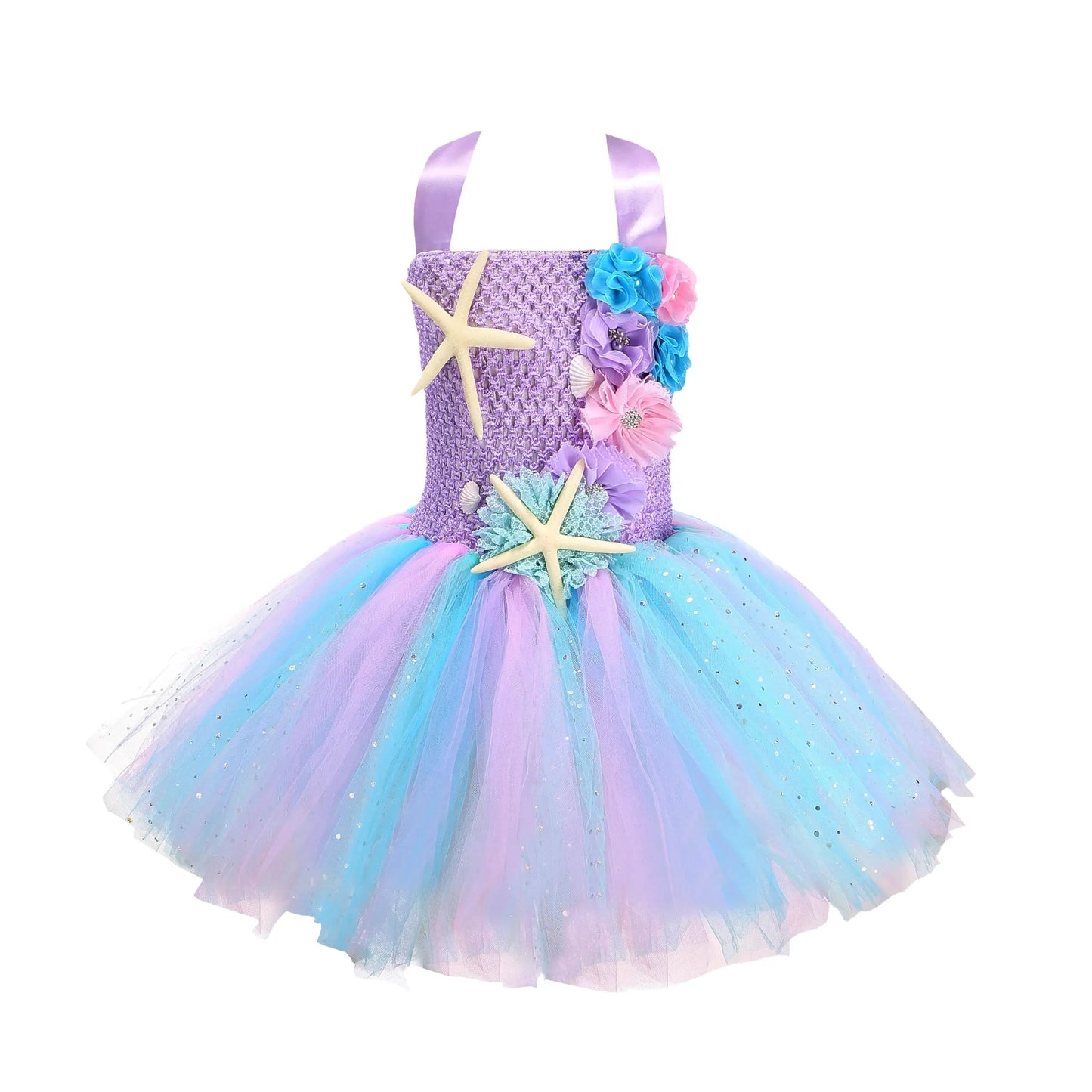 Ariel Pastel Mermaid Tutu Dress