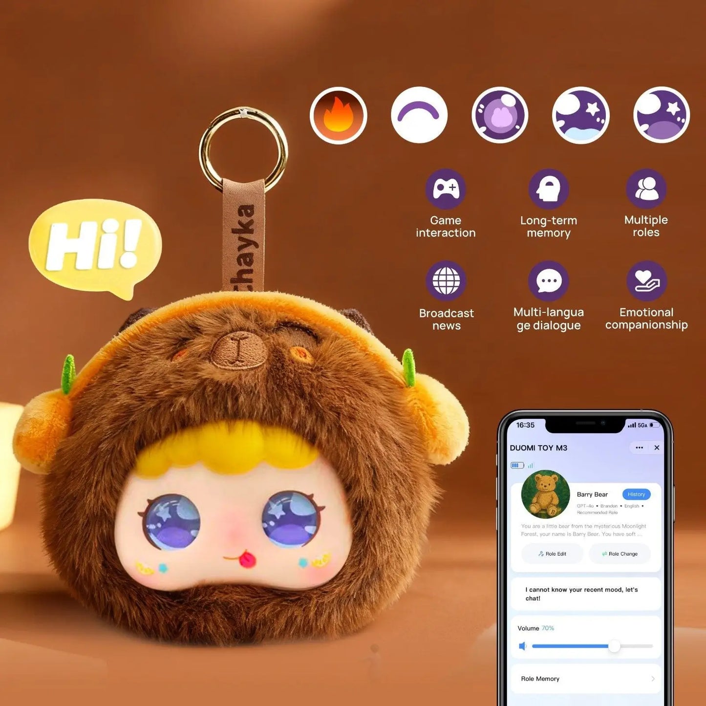 AI Smart Plush Robot