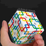 Rubik's cube Carre Entrelace