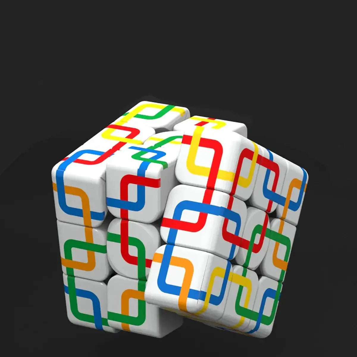 Rubik's cube Carre Entrelace