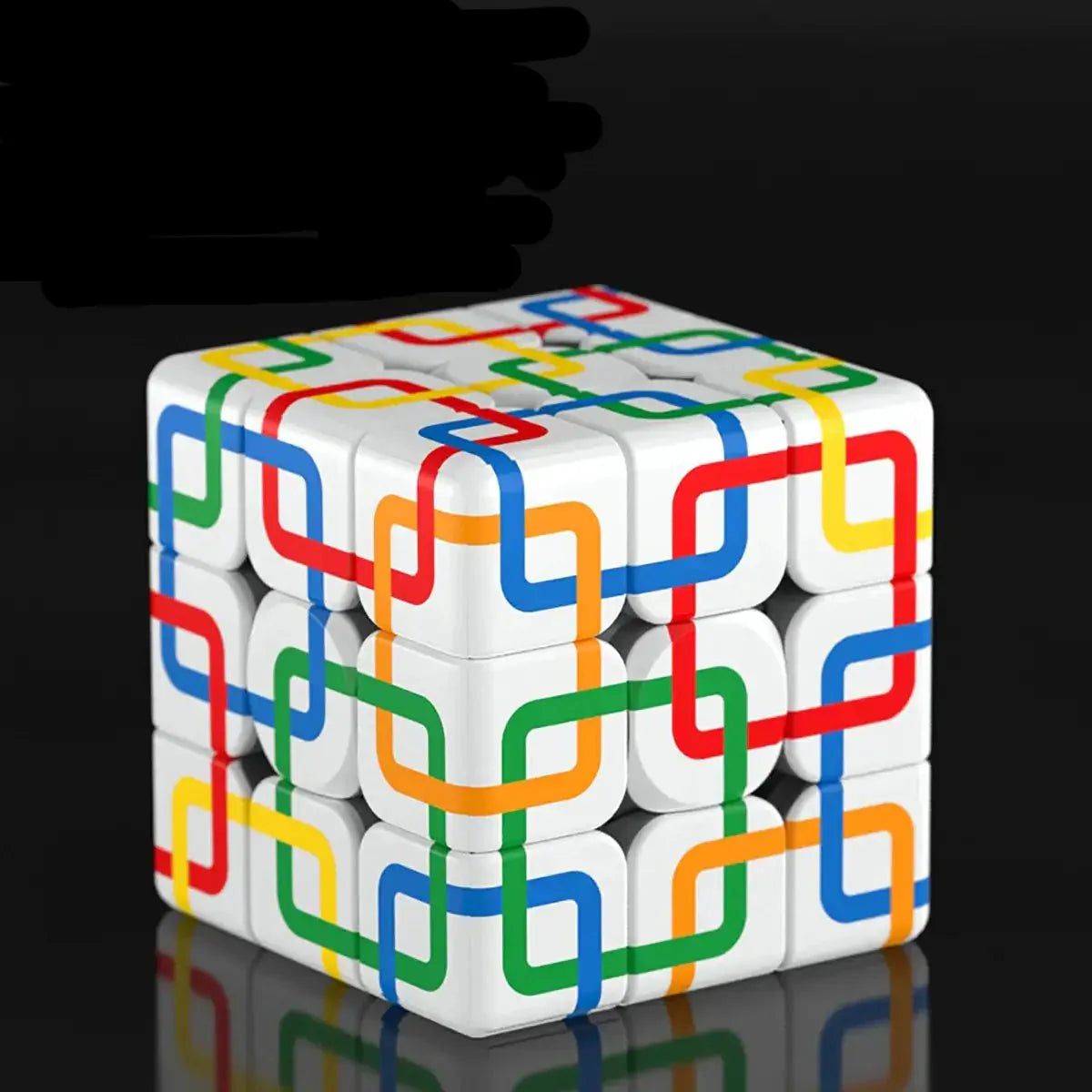 Rubik's cube Carre Entrelace