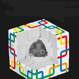 Rubik's cube Carre Entrelace