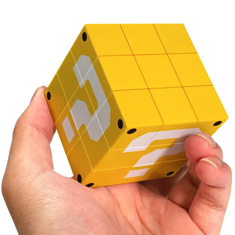 Rubik's Cube Mario Question Block