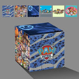 Rubik’s cube pat patrouille bleu avec motif zèbre et illustrations de personnages pour rubik’s cube 4x4 jeux