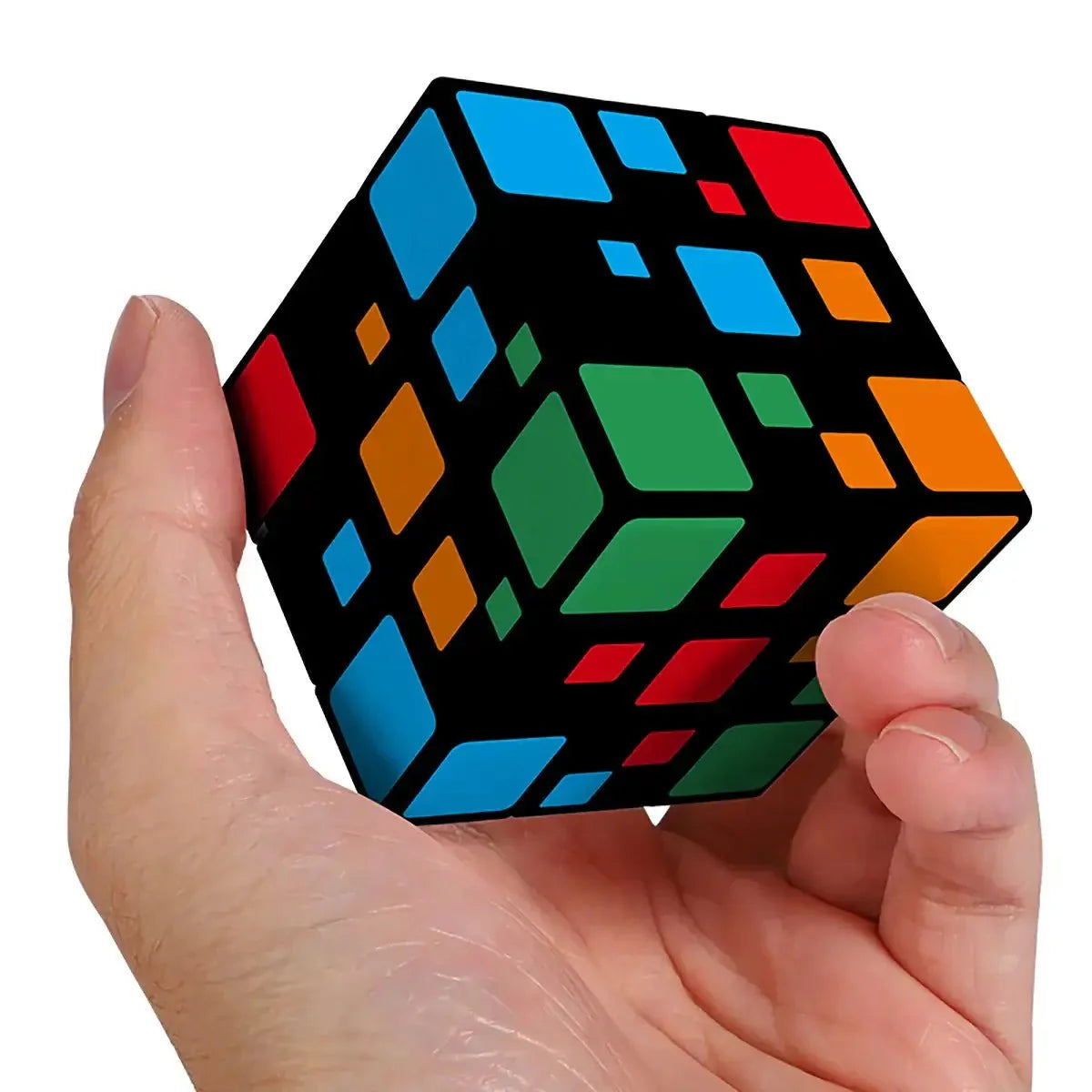 Rubik's Cube Paint Color Embossed