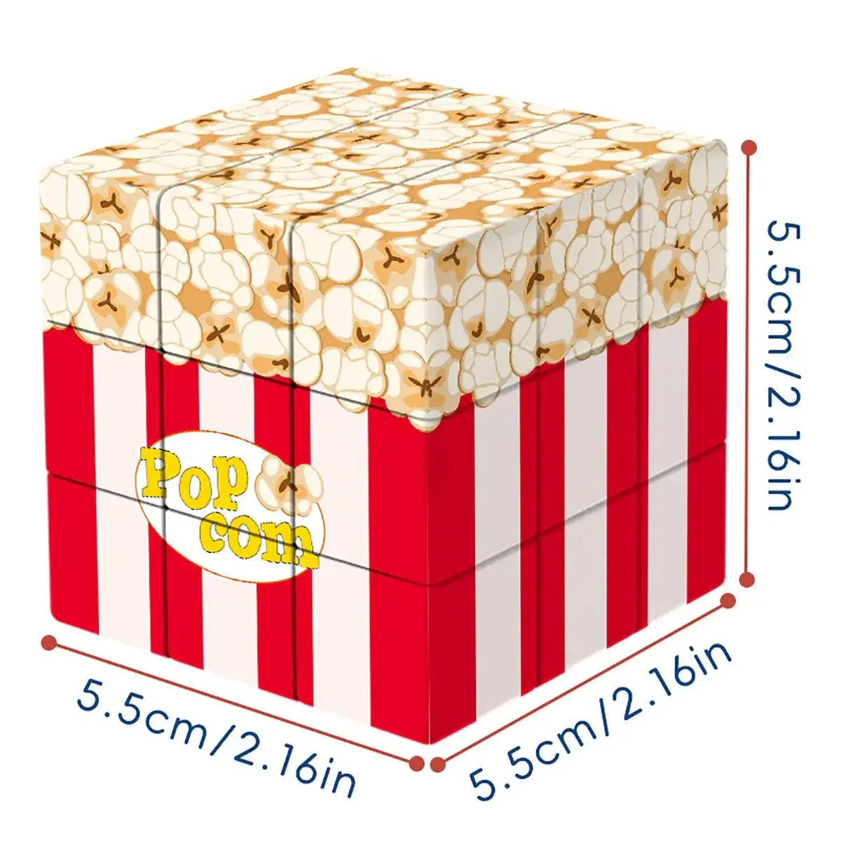 Rubik's Cube Popcorn