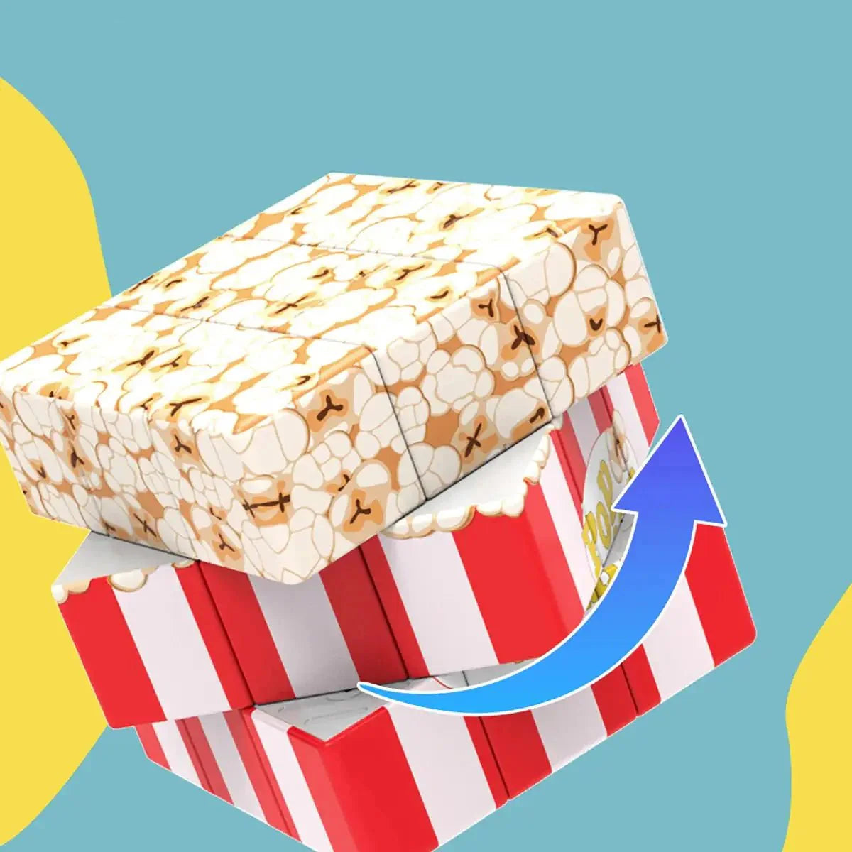 Rubik's Cube Popcorn