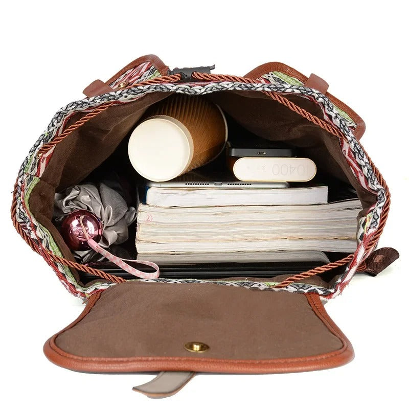 Backpack – Women's Vintage Retro Satchel