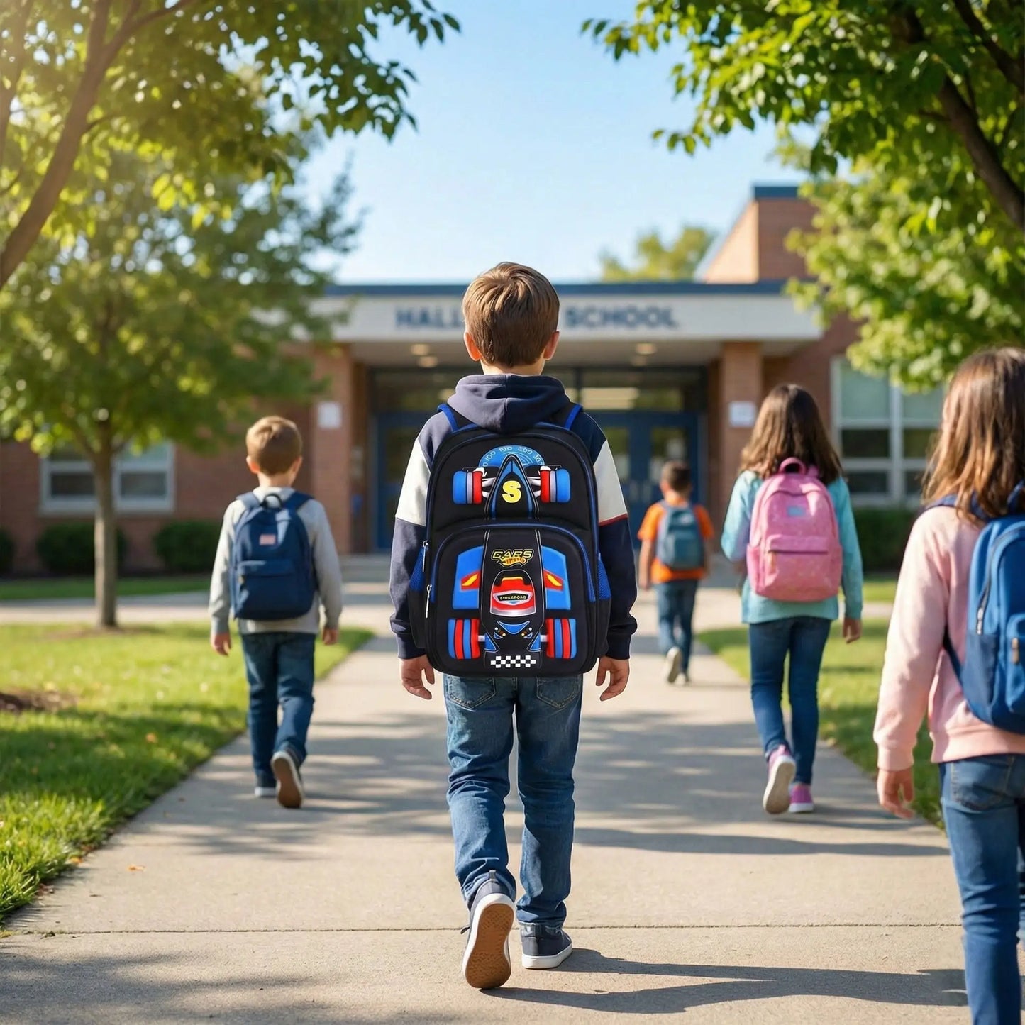 Orthopedic Rolling School Backpack