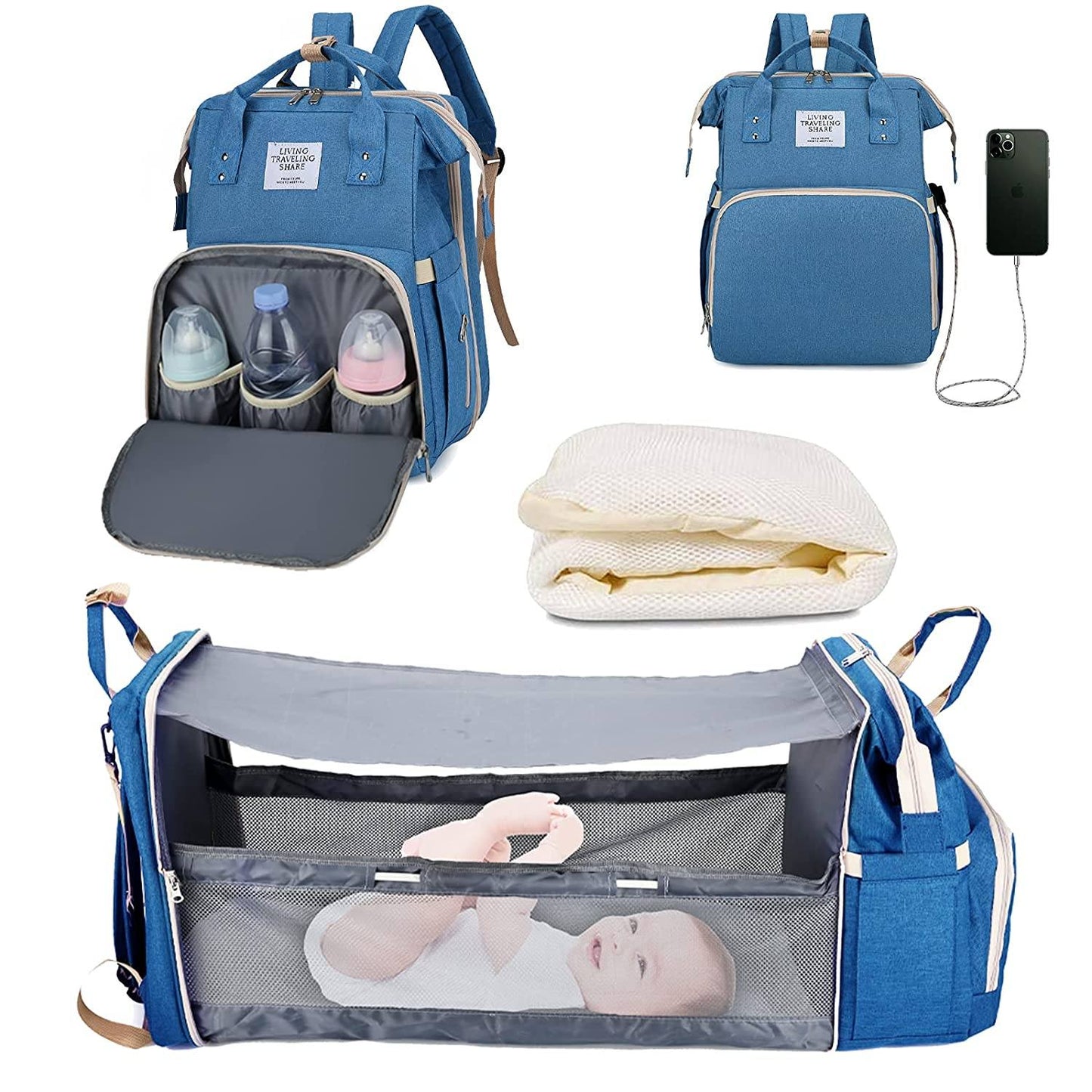 Sac à dos à langer  |  BabyNappy™