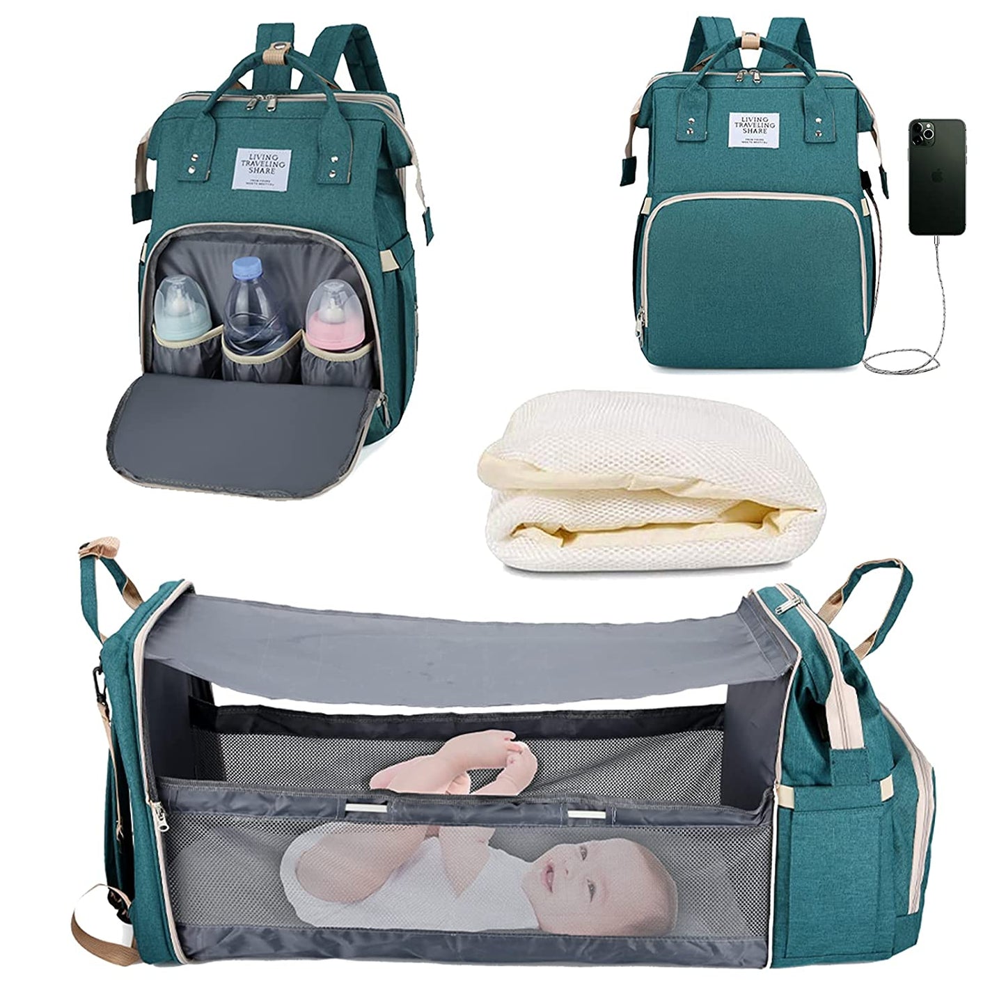 Sac à dos à langer  |  BabyNappy™