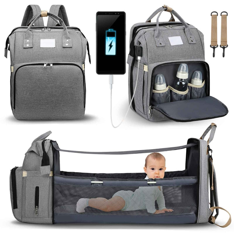 Sac à dos à langer  |  BabyNappy™