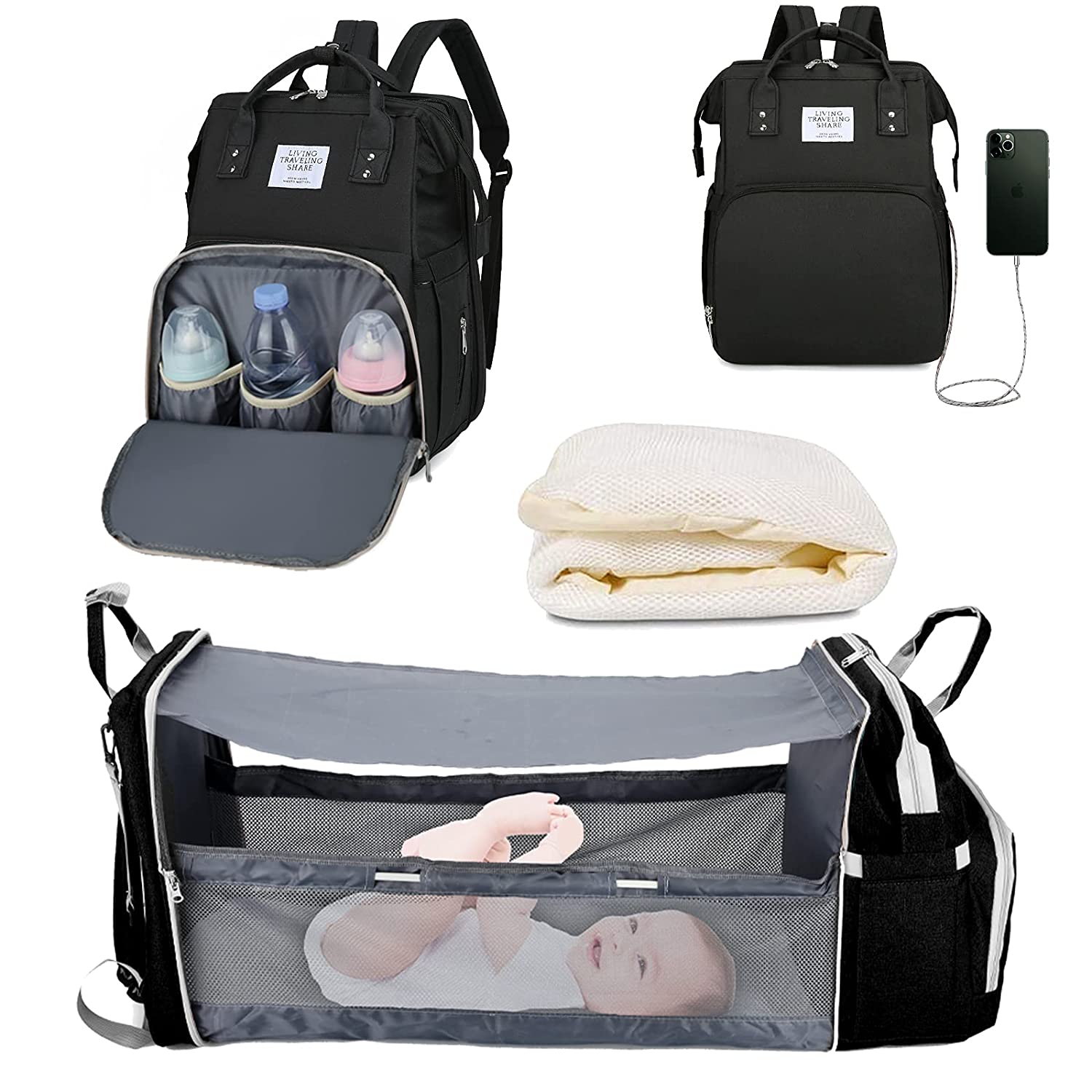 Sac à dos à langer  |  BabyNappy™