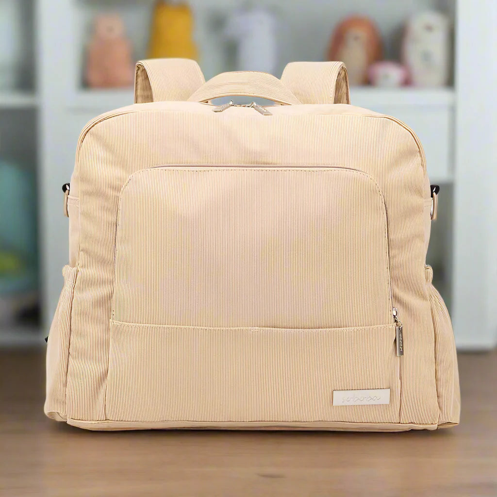 Corduroy baby changing bag | VelvetNest