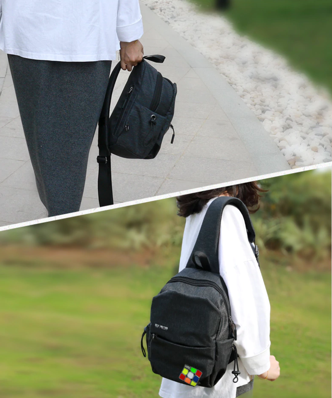 Sac à dos mono-brettelle QiYi