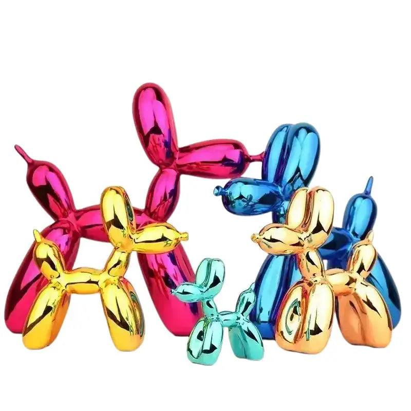 Glossy Balloon Dog Sculpture