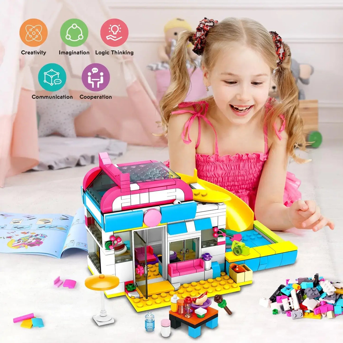 3-in-1 Camping Van Building Set