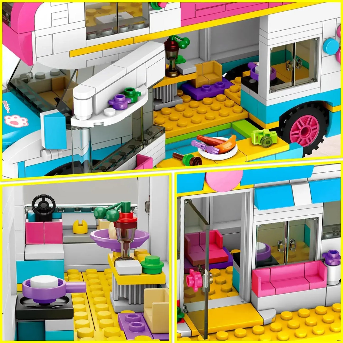 3-in-1 Camping Van Building Set