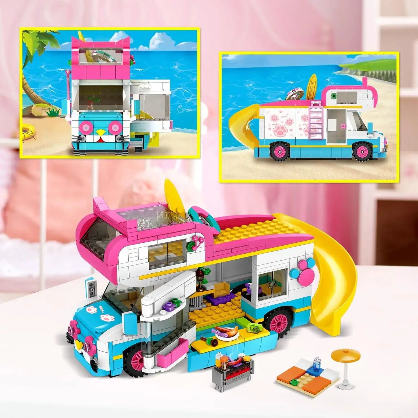 3-in-1 Camping Van Building Set