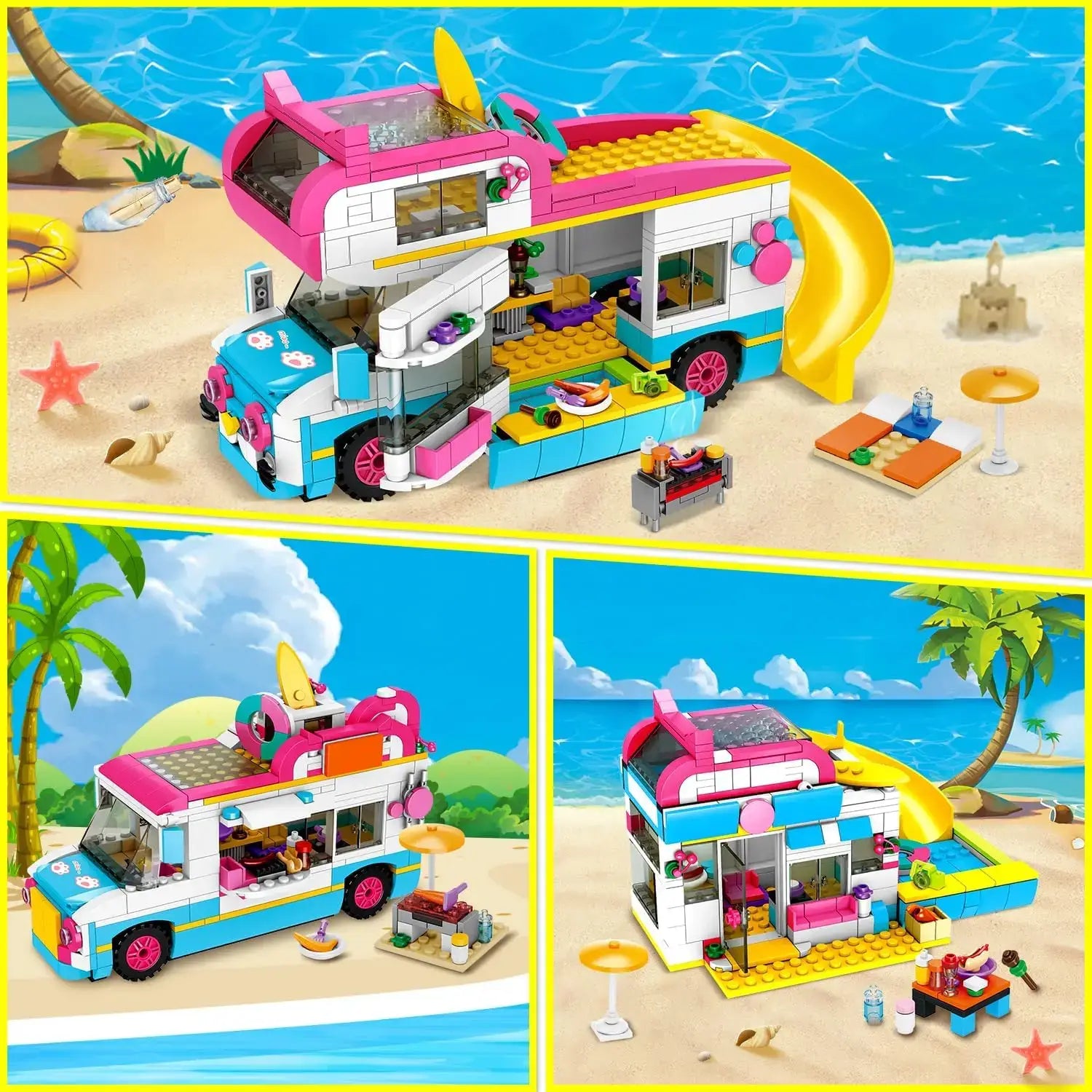 3-in-1 Camping Van Building Set