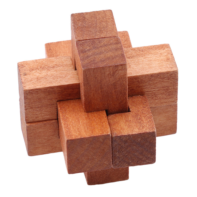 Coffret Casse-tête 6 pièces en Bois