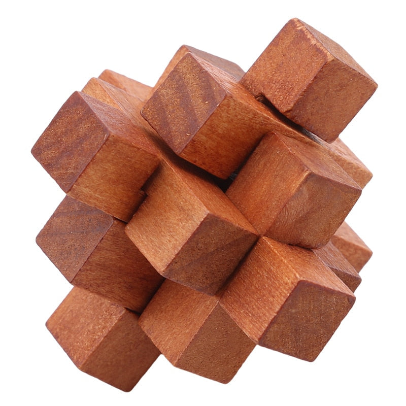 Coffret Casse-tête 6 pièces en Bois