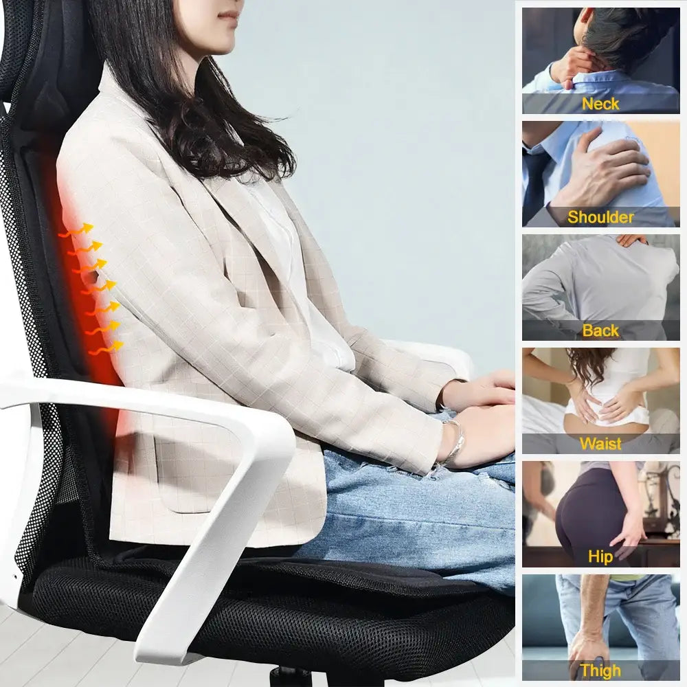 Multi-function heated massage seat