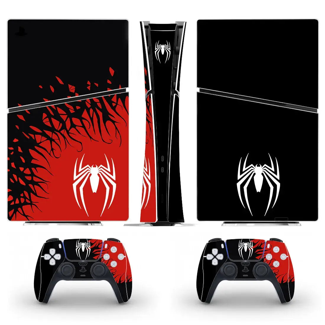 Console et manettes PS5 Slim Digital Spider-Man design exclusif