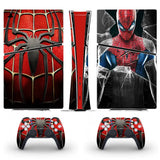 Skin PS5 Slim Digital Spiderman console et manettes aux couleurs de Spider-Man