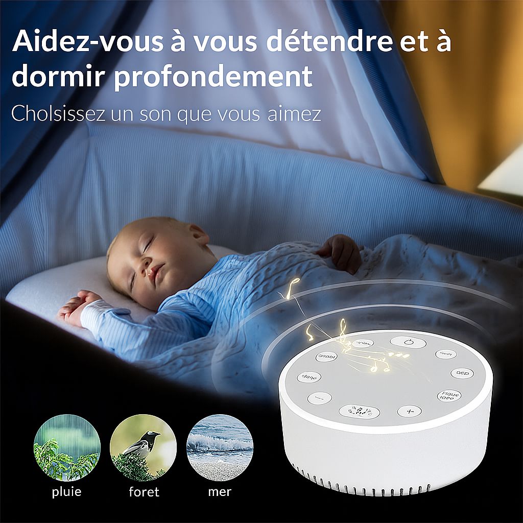 SomniLight™ Night Light & White Noise