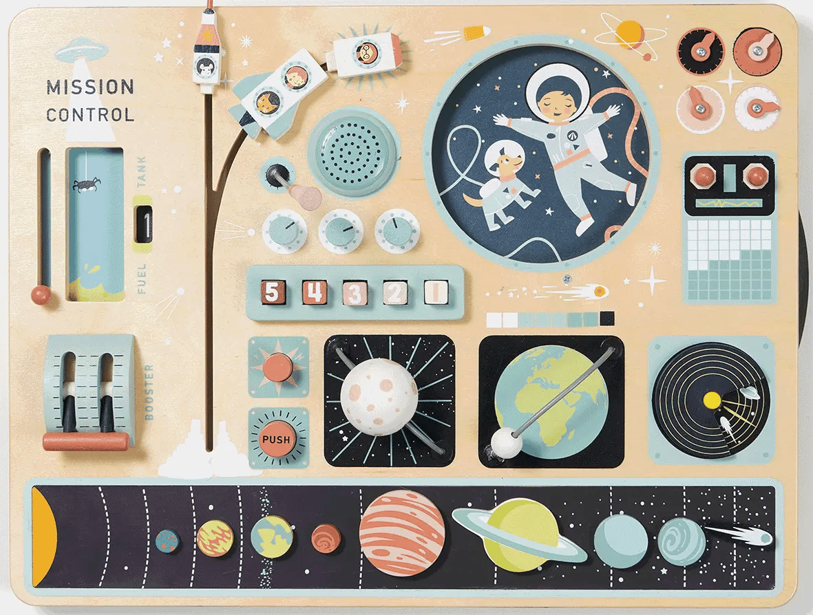 Cosmos Explorer: Station Spatiale Montessori par Tender Leaf Toys