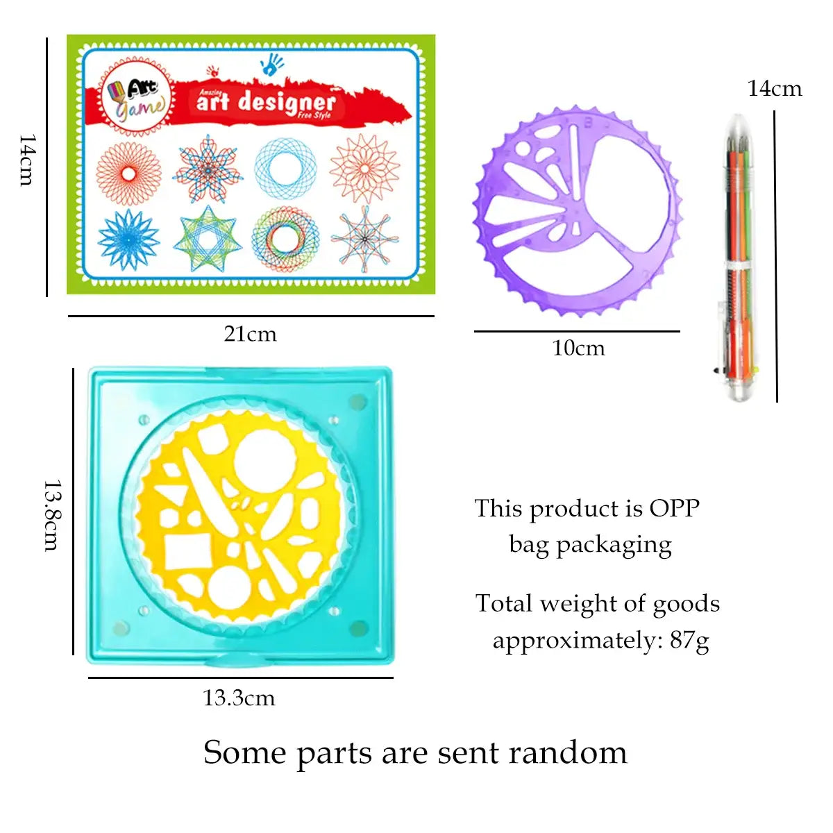Spirograph Geometric drawing Child
