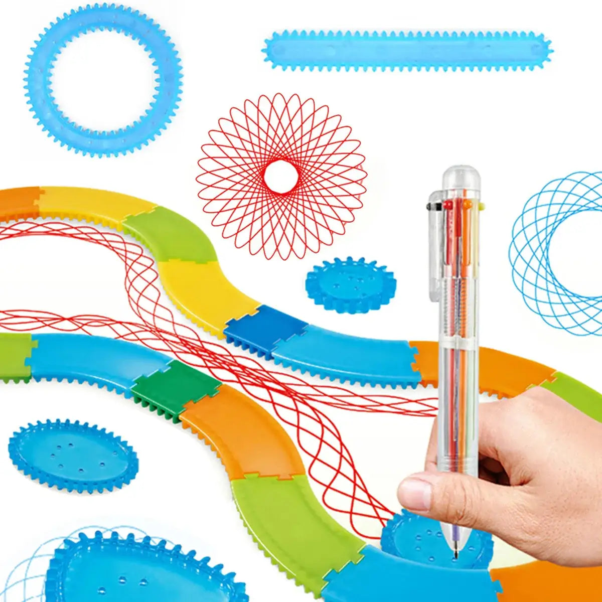 Spirograph Geometric drawing Child