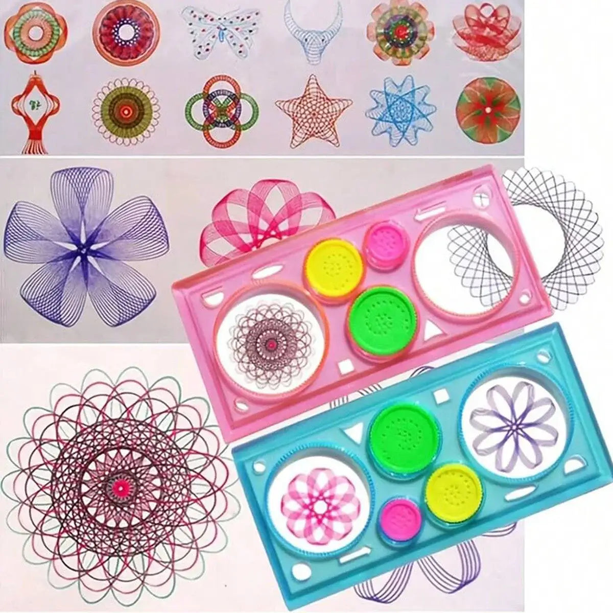 Spirograph Geometric drawing Child