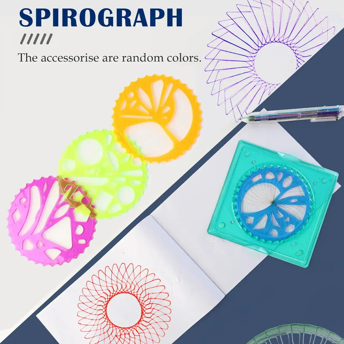 Spirograph Geometric drawing Child