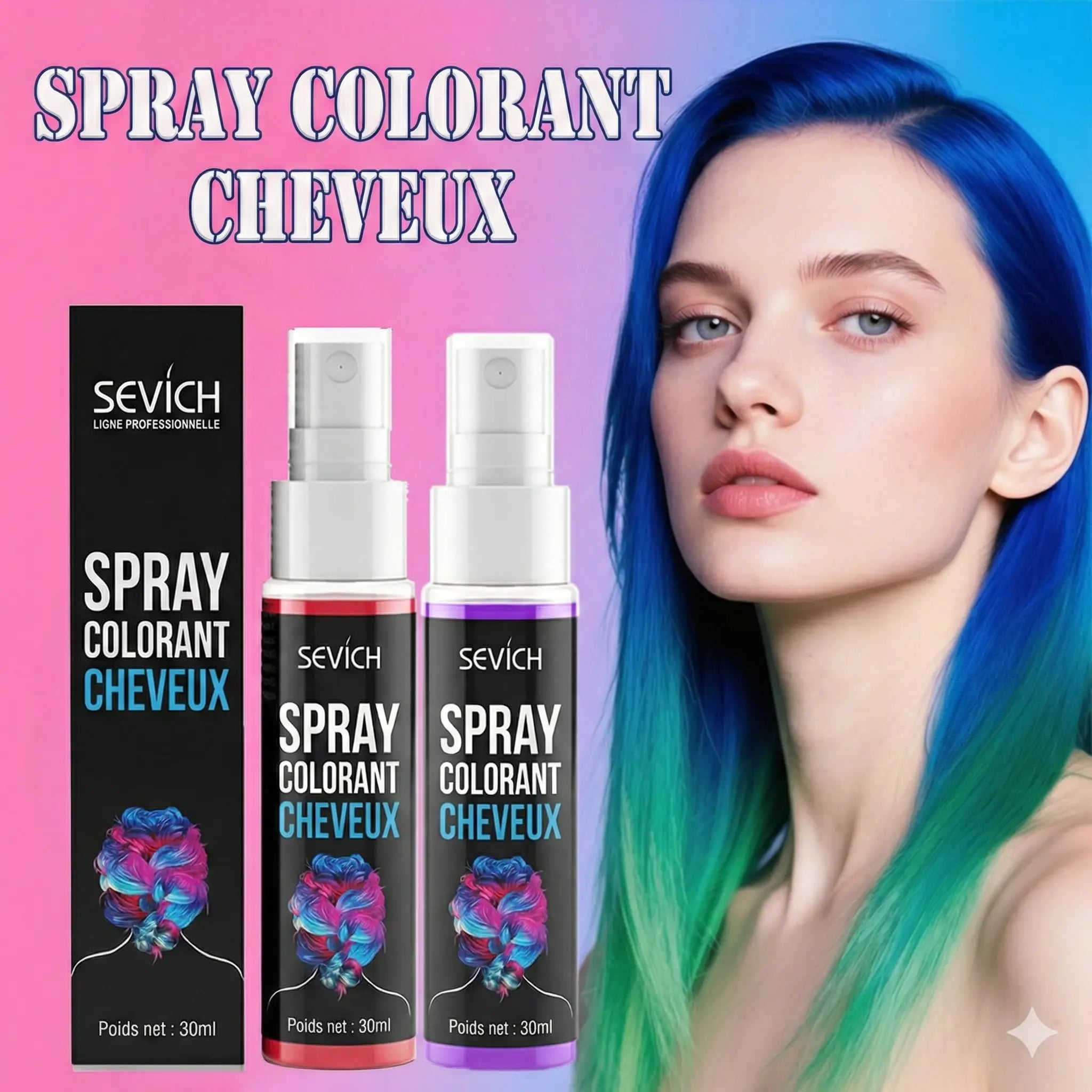 Temporary Hair Color Spray