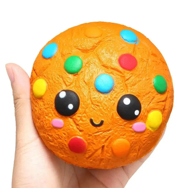 Squishy stress-relief cookie