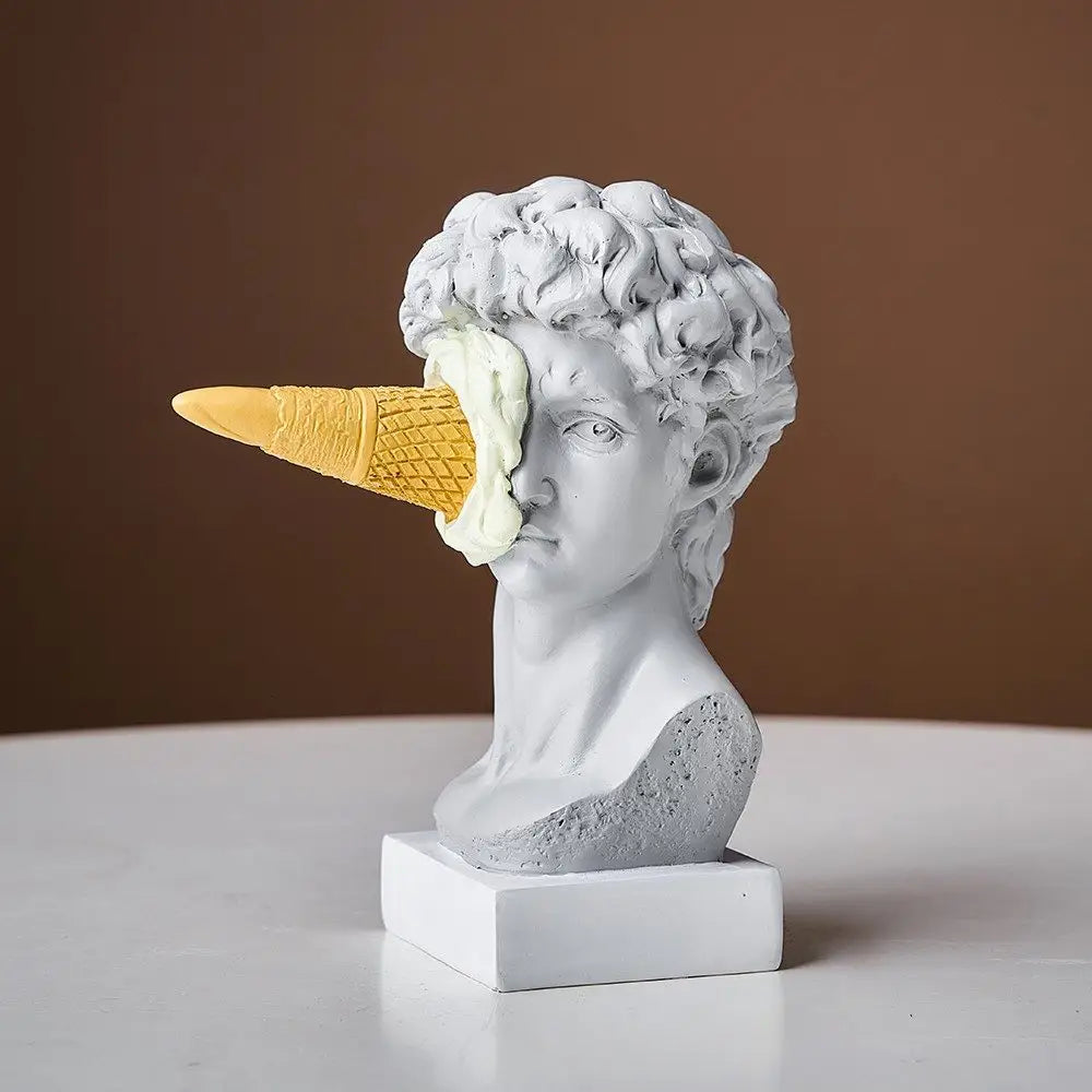 Michelangelo's David Statue Decor Idea