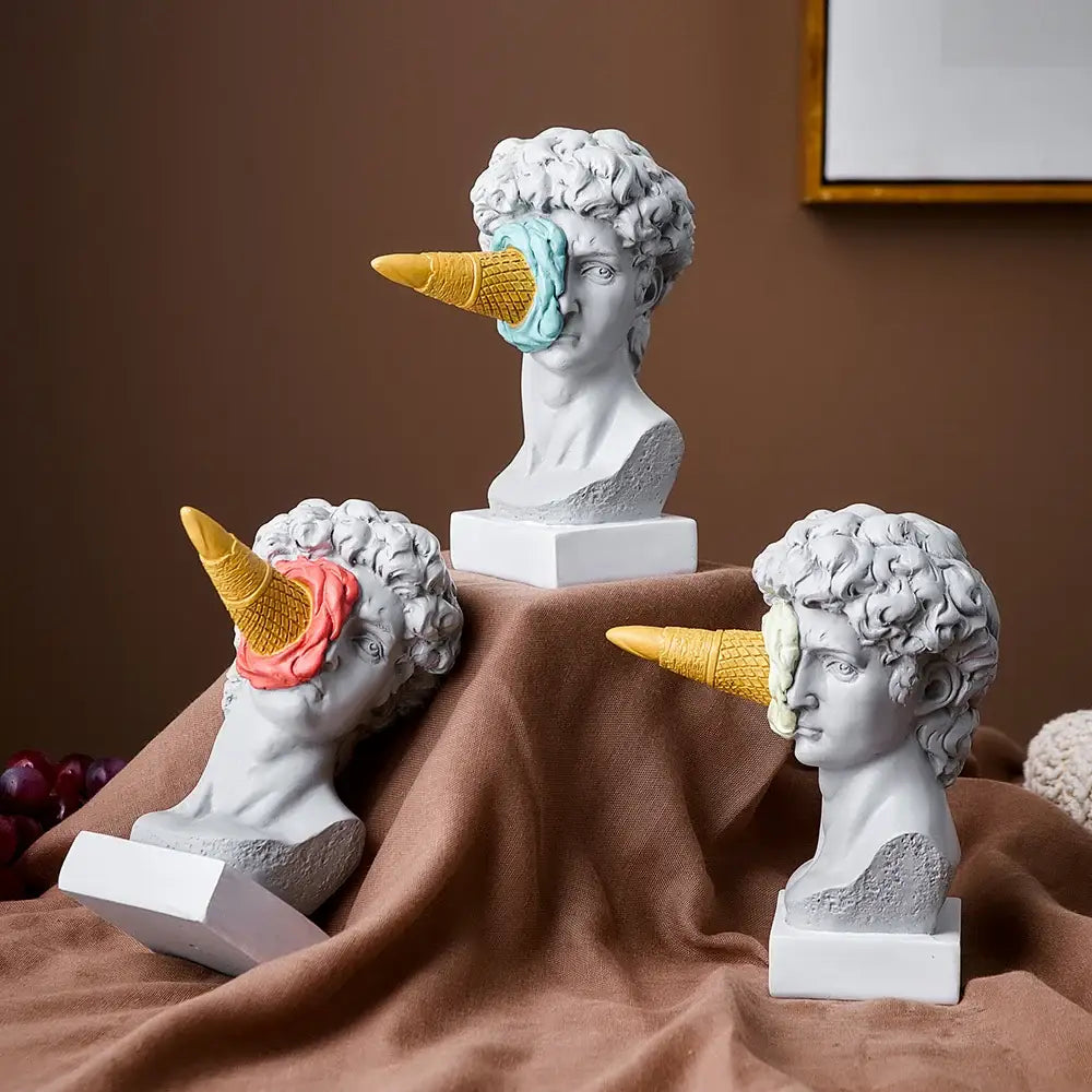 Michelangelo's David Statue Decor Idea