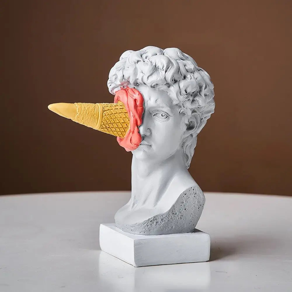 Michelangelo's David Statue Decor Idea
