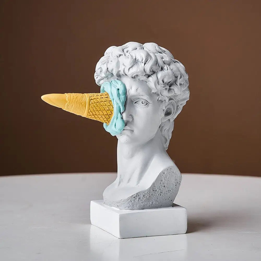 Michelangelo's David Statue Decor Idea